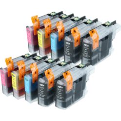   VHBW Tintenpatrone Brother LC121BK, LC121C, LC121, LC121M, LC121Y - 152 W für Drucker - B/C/M/Y