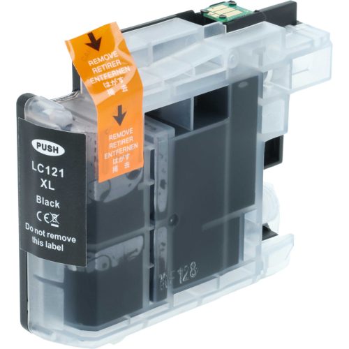 VHBW Tintenpatrone Brother LC121BK, LC121C, LC121, LC121M, LC121Y - 152 W für Drucker - B/C/M/Y