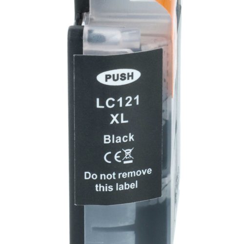 VHBW Ink Cartridge Brother LC121BK, LC121C, LC121, LC121M, LC121Y - 186 ml