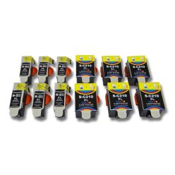 VHBW Ink Cartridge Samsung INK-M210, INK-M215 - B/C/M/Y