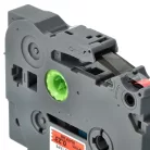 VHBW Brother TZE-411, TZ-411 Label Tape - 6 mm, Black-Red
