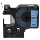 VHBW Dymo D1 43616 Label Tape – 6mm, Black-Blue