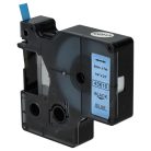 VHBW Dymo D1 43616 Label Tape – 6mm, Black-Blue