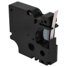 VHBW Dymo D1 Label Tape, 43617, 6 mm, Black-Red