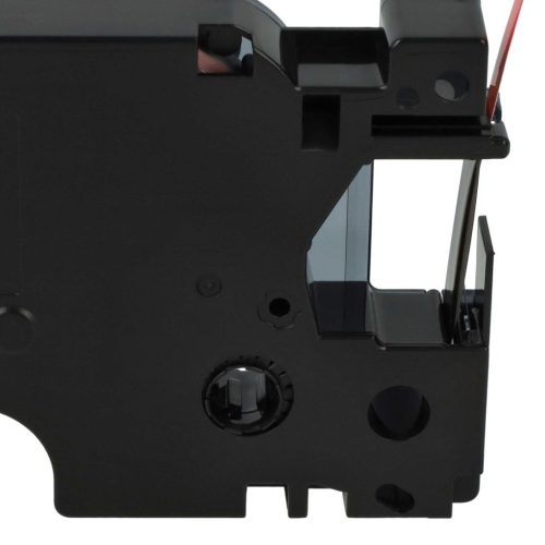 VHBW Dymo D1 Label Tape, 43617, 6 mm, Black-Red