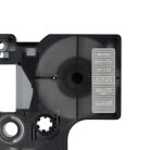 VHBW Dymo D1 Label Tape, 43620, 6mm, White-Clear