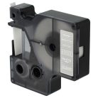 VHBW Dymo D1 Label Tape, 43620, 6mm, White-Clear