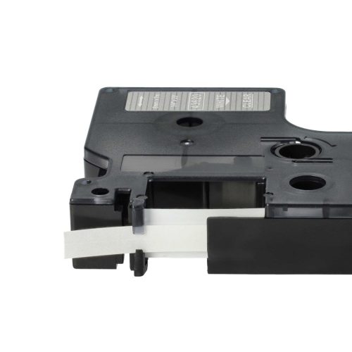 VHBW Dymo D1 Label Tape, 43620, 6mm, White-Clear