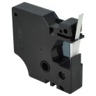 VHBW Dymo D1 Label Tape, 43621, 6 mm, White-Black
