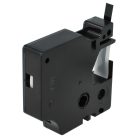 VHBW Dymo D1 Label Tape, 43621, 6 mm, White-Black