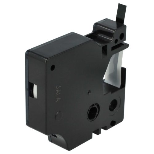 VHBW Dymo D1 Label Tape, 43621, 6 mm, White-Black