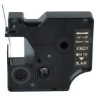 VHBW Dymo D1 Label Tape, 43621, 6 mm, White-Black