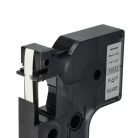 VHBW Dymo D1 Label Tape, 43622, 6 mm, Black-Silver