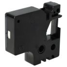 VHBW Dymo D1 Label Tape, 43622, 6 mm, Black-Silver