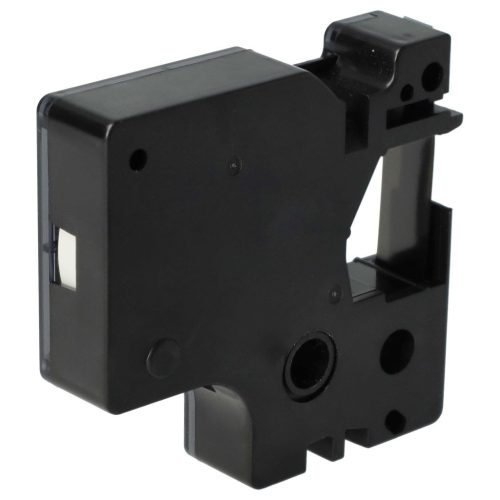 VHBW Dymo D1 Label Tape, 43622, 6 mm, Black-Silver