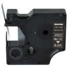 VHBW Dymo D1 Label Tape, S0720610, 45021, 12 mm, White-Black