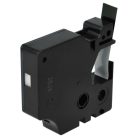 VHBW Dymo D1 Label Tape, S0720610, 45021, 12 mm, White-Black