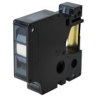 VHBW Dymo D1, 45024 Label Tape - 12 mm Black-Gold