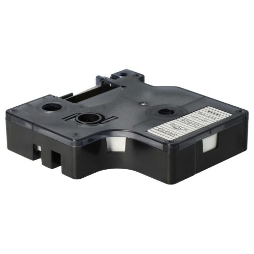 VHBW Dymo D1 40910 Label Tape - 9mm, Black-Clear