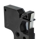 VHBW Dymo D1 40910 Label Tape - 9mm, Black-Clear