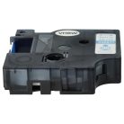 VHBW Dymo D1 40911 Label Tape, 9 mm, Blue-Clear