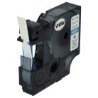 VHBW Dymo D1 Label Tape, 40914, 9 mm, Blue-White