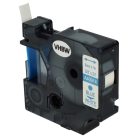 VHBW Dymo D1 Label Tape, 40914, 9 mm, Blue-White