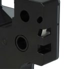 VHBW Dymo D1 40915 Címkeszalag, 9mm, Piros-Fehér