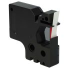 VHBW Dymo D1 40915 Címkeszalag, 9mm, Piros-Fehér