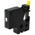 VHBW Dymo D1 Label Tape, 40918, 9 mm, Black-Yellow