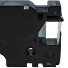VHBW Dymo D1 Label Tape, 40920, 9 mm, White-Clear