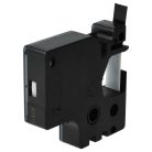 VHBW Dymo D1 Label Tape, 40921, 9 mm, White-Black