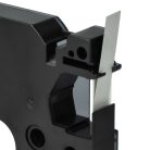 VHBW Dymo D1 Label Tape, 40921, 9 mm, White-Black