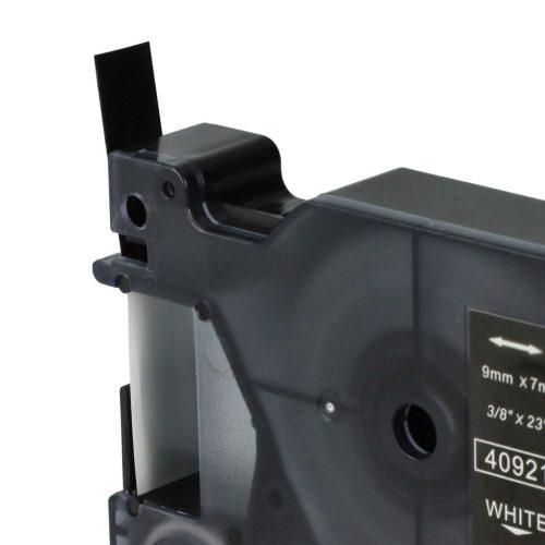 VHBW Dymo D1 Label Tape, 40921, 9 mm, White-Black