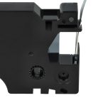 VHBW Dymo D1 40922 Label Tape - 9mm, Black-Silver