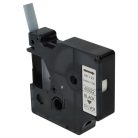 VHBW Dymo D1 40922 Label Tape - 9mm, Black-Silver