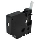 VHBW Dymo D1 40922 Label Tape - 9mm, Black-Silver