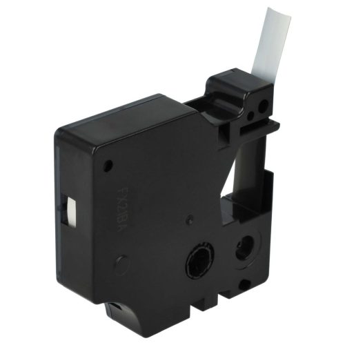 VHBW Dymo D1 40922 Label Tape - 9mm, Black-Silver