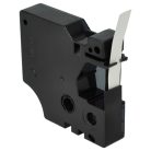 VHBW Dymo D1 40922 Label Tape - 9mm, Black-Silver