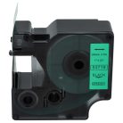 VHBW Dymo D1 Label Tape, 53719, 24 mm, Black-Green