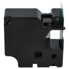 VHBW Dymo D1 Label Tape, 53719, 24 mm, Black-Green