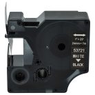 VHBW Dymo D1 Label Tape, 53721, 24 mm, White-Black
