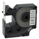 VHBW Dymo 45800, D1, S0720820 Label Tape - 19 mm, Black-Clear