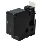 VHBW Dymo 45800, D1, S0720820 Label Tape - 19 mm, Black-Clear