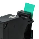 VHBW Dymo 45809 Label Tape, D1 - 19 mm, Black-Green