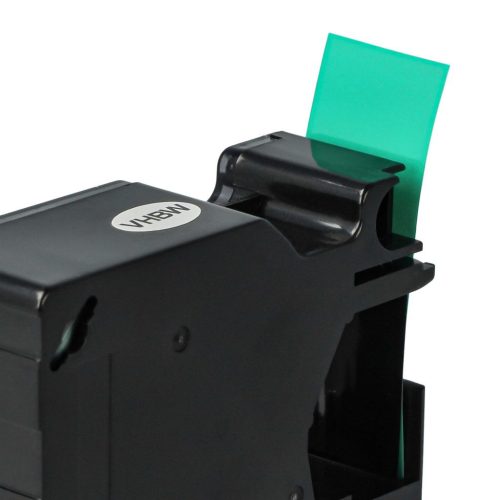 VHBW Dymo 45809 Label Tape, D1 - 19 mm, Black-Green
