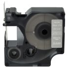 VHBW Dymo D1 Label Tape, 45810, 19mm, White-Clear