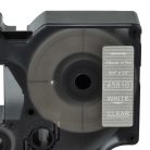 VHBW Dymo D1 Label Tape, 45810, 19mm, White-Clear