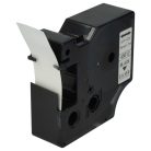 VHBW Dymo D1 Label Tape, 45812, 19 mm, Black-Silver