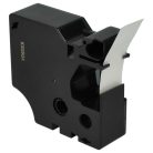 VHBW Dymo D1 Label Tape, 45812, 19 mm, Black-Silver
